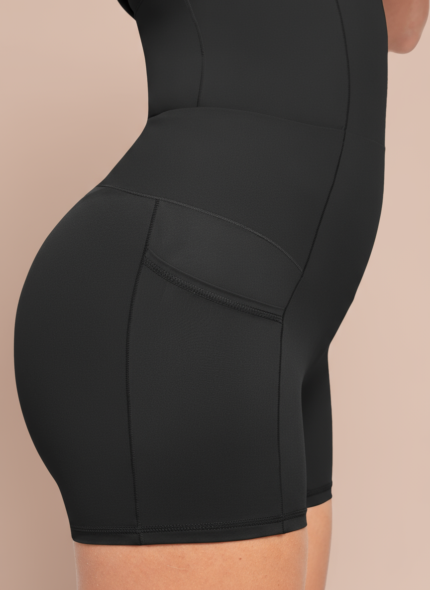 Énergie Sculptante – Robe Gainante de Sport 2 en 1