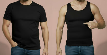 T-shirt Gainant Homme – Effet Ventre Plat & Silhouette Affinée